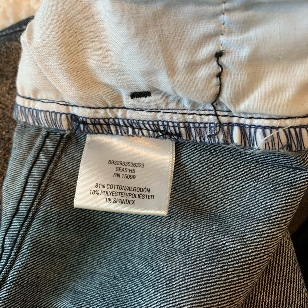 NWT Silver Black Metallic Skinny Jeans Grange - Picture 6 of 9